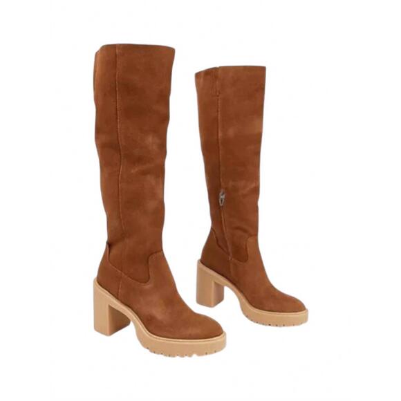 NEW DOLCE VITA women's corry h2o boots in dark brown suede